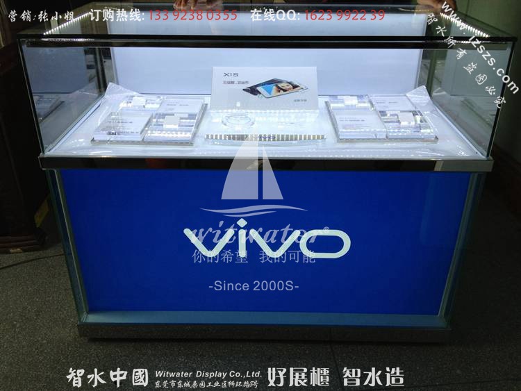 北京VIVO手机柜台价格 厂家最新推出步步高手机展柜