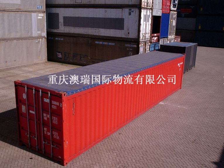 上海堆场批量出售40尺软开顶货柜