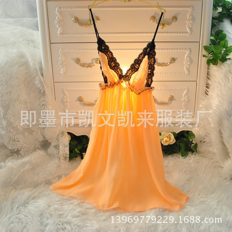 外贸<em>睡衣</em>内衣<em>加工厂</em>小额混批发女士微性感吊带