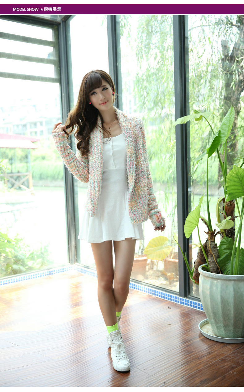 【2013秋冬女士<em>毛衣</em> 摇粒毛柔丝毛<em>开衫毛衣</em>外