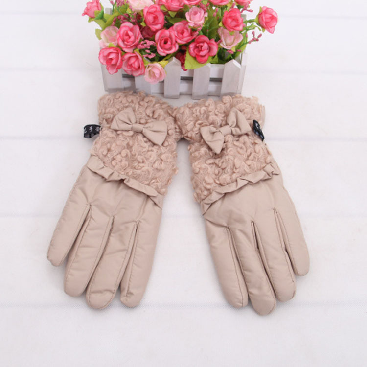 厂家批发 <em>小魔女</em>女士五指针织时尚 秋冬<em>手套</em>[X