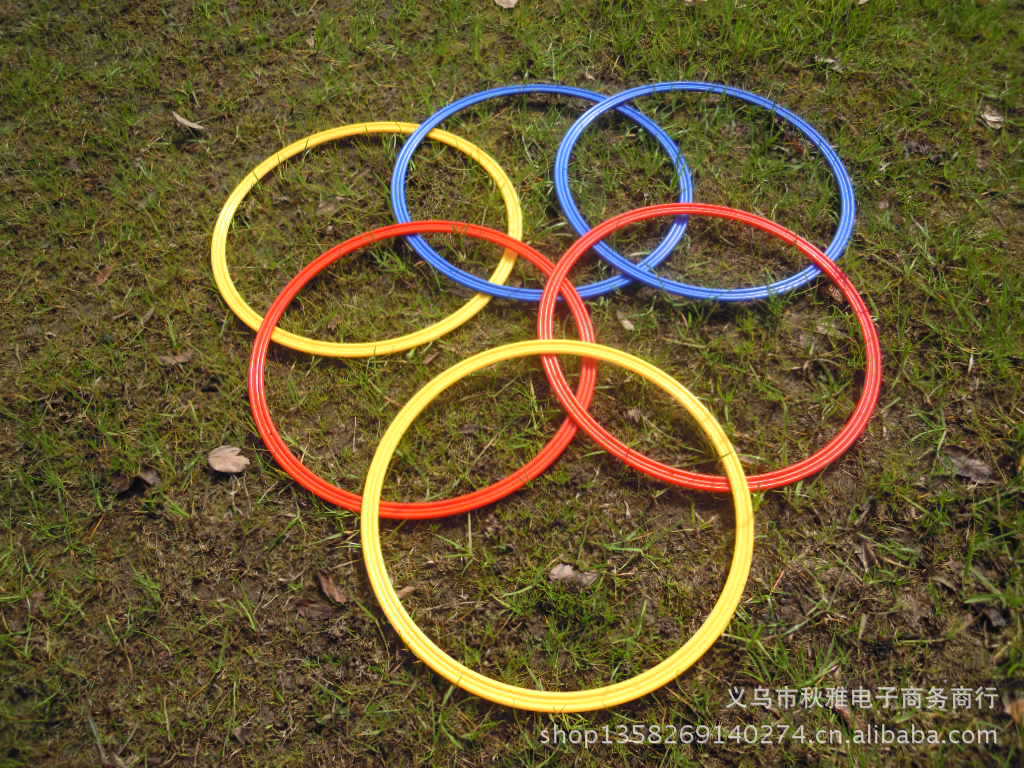 其他球类配套器材-批发 足球训练环 敏捷圈 步