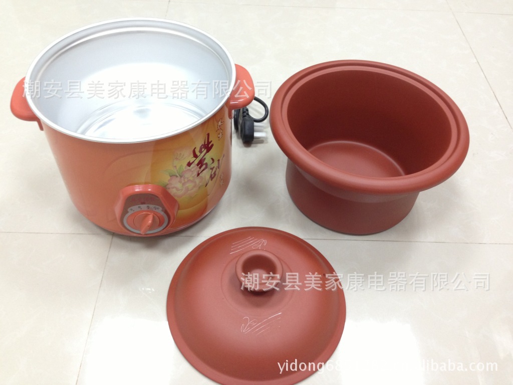 批发采购电炖锅-批发友立康3.5L紫砂电炖锅 煲