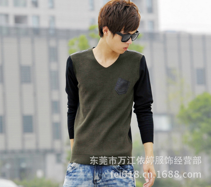 【厂家批发<em>库存毛衣</em> 杂款多款式<em>男士针织</em>衫毛