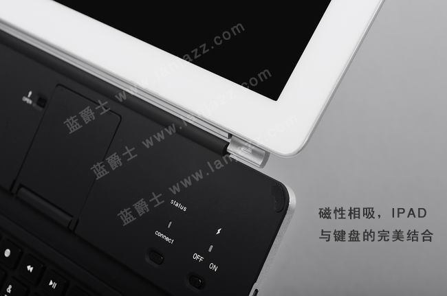 蓝爵士 K801 IPAD 蓝牙键盘