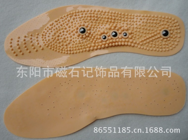 批发磁石鞋垫 鞋垫 卵磁石 磁石玩具 按摩鞋垫 抛光面包磁
