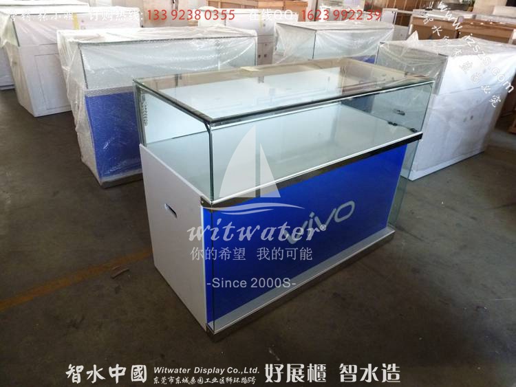 湖北步步高音乐手机展示柜台定做尺寸