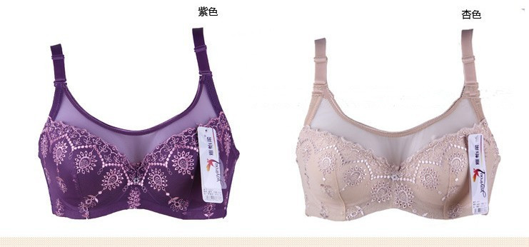 批发采购<em>文胸</em>-厂家直销 正品<em>雅怡柔6637</em> 刺绣