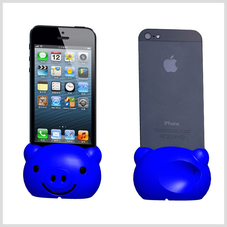 热卖!音乐猪扬声器 苹果手机扩音器 iphone手机