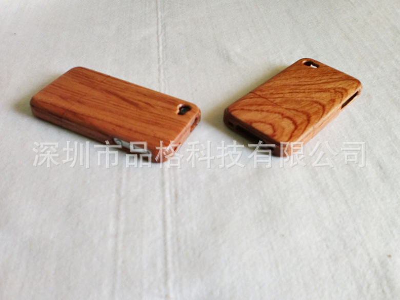 iphone4保护套 木材手机壳 舒适手感 苹果4G木