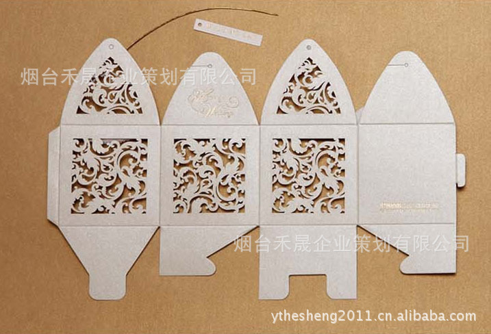 厂家供应喜糖盒 婚庆用品批发 镂空喜糖盒批发