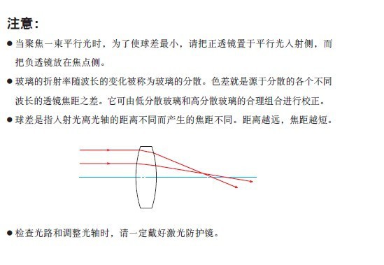 消色差双胶合透镜DLB2