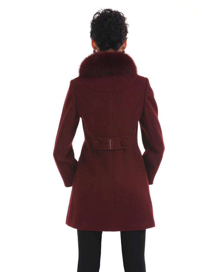 经典跑量款 女式羊绒大衣 修身韩版冬装女外套