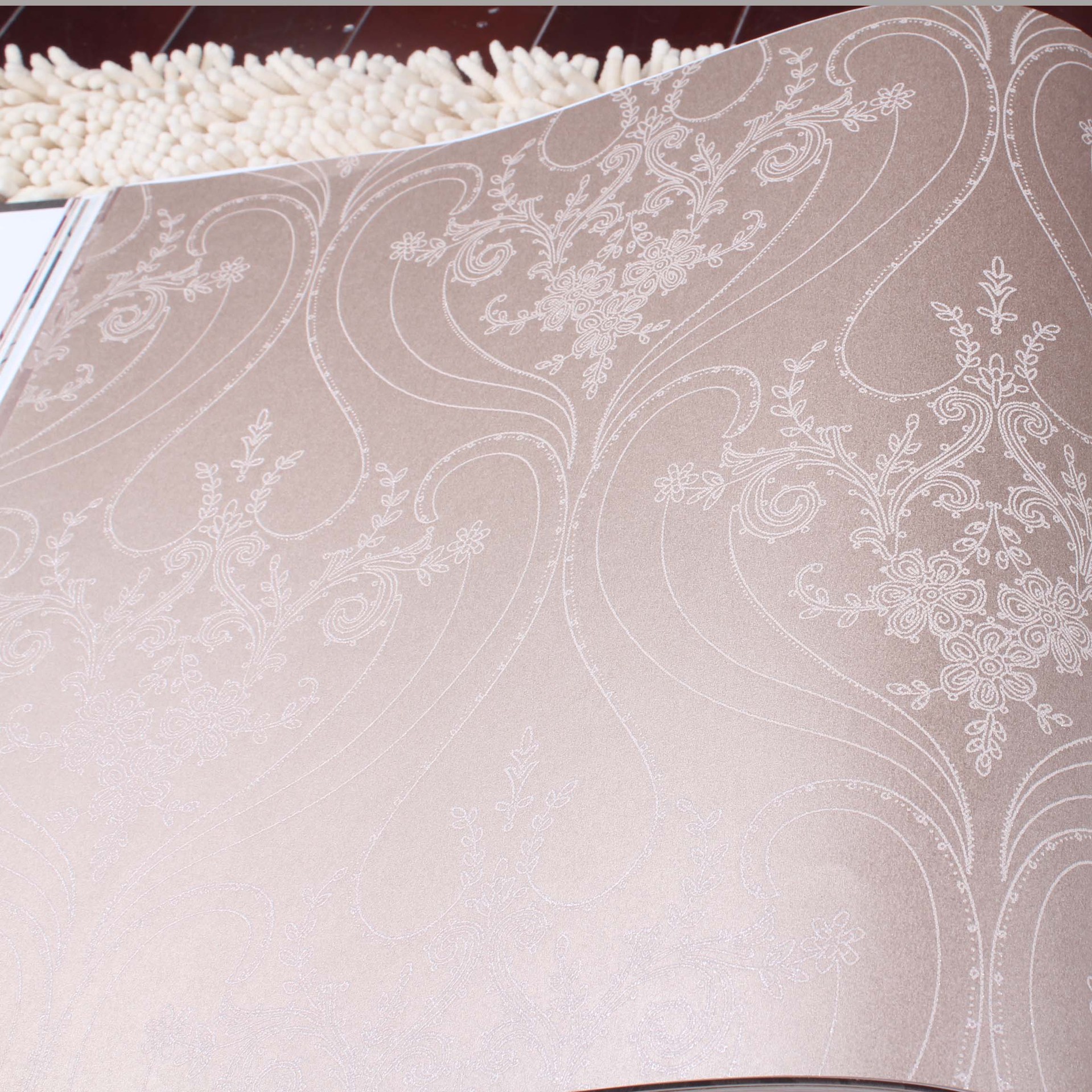 【力美壁纸厂家现货直销 墙纸版本批发销售】