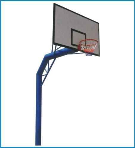 圆管固定式篮球架