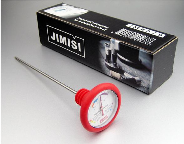 【澳大利亚进口 红酒温度计 酒塞两用 葡萄酒红