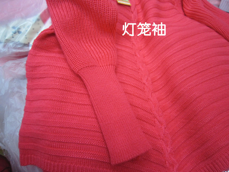 批发采购童毛衣-2012<em>大版女童</em>长款裙式宽松毛