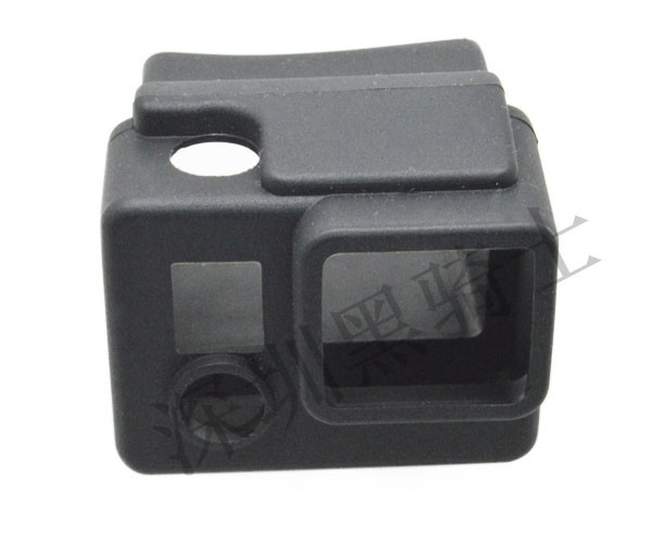 GP98 GoPro配件 Hero3+硅胶套 保护套 黑蓝绿