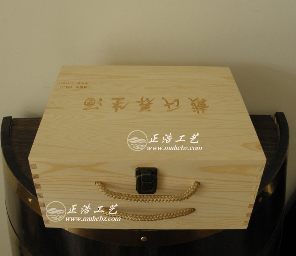 木制酒盒 酒水包装盒 白酒木盒 酒坛包装盒 酒坛酒