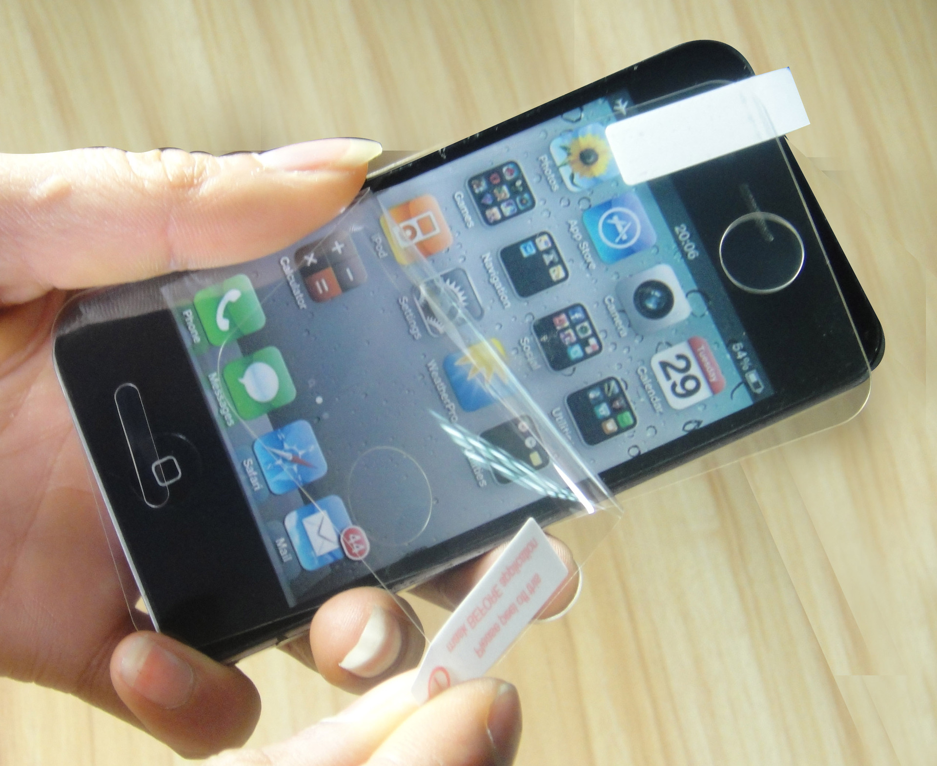 【厂家供应:苹果手机膜 手机贴膜 iphone5G磨砂