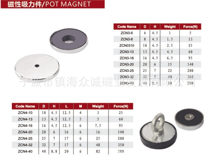 磁性吸力件2