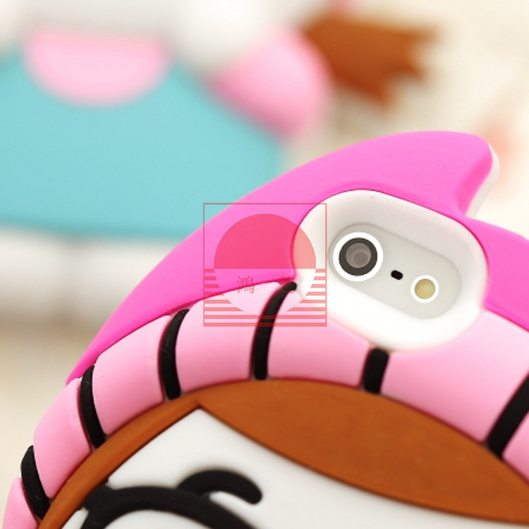 【韩国cuite<em>手机</em>套 <em>东京女孩手机</em>壳 iphone5硅
