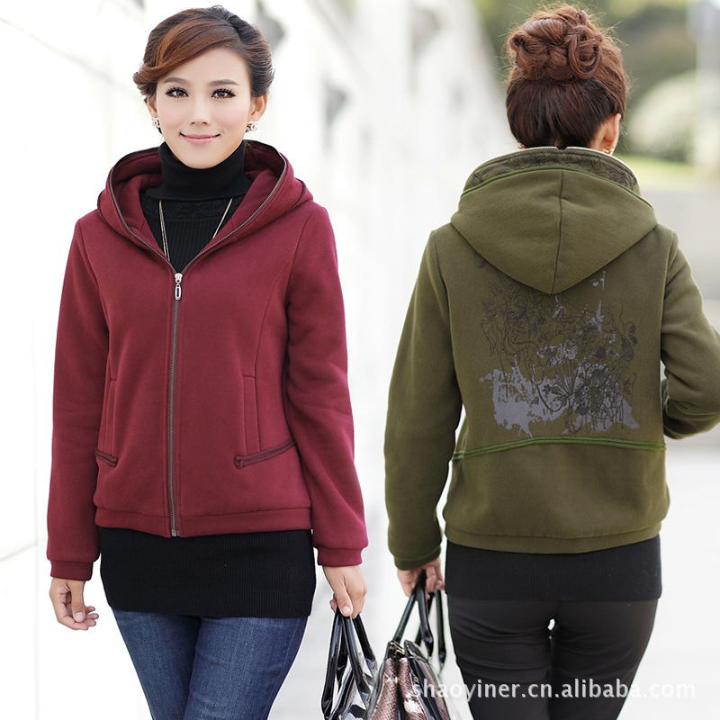 夕诗2013春装新款女<em>卫衣</em>短<em>外套</em>宽松拉链<em>开衫</em>