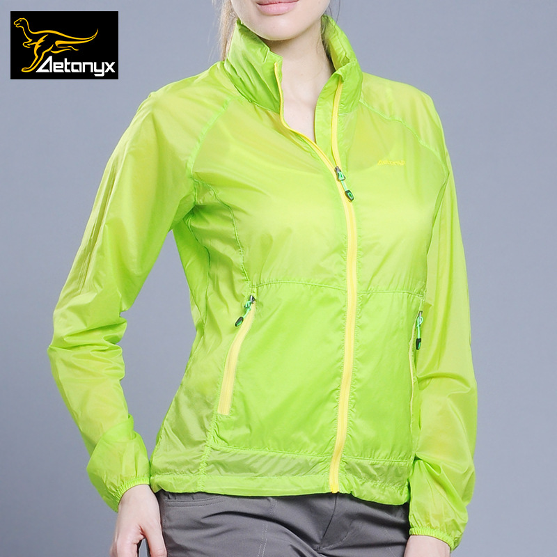 埃特尼克 包邮正品户外防晒服女速干皮肤风衣