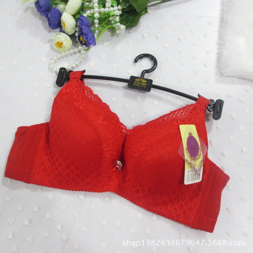 【厂家直销性感蕾丝聚拢<em>中厚杯文胸</em>】价格,厂