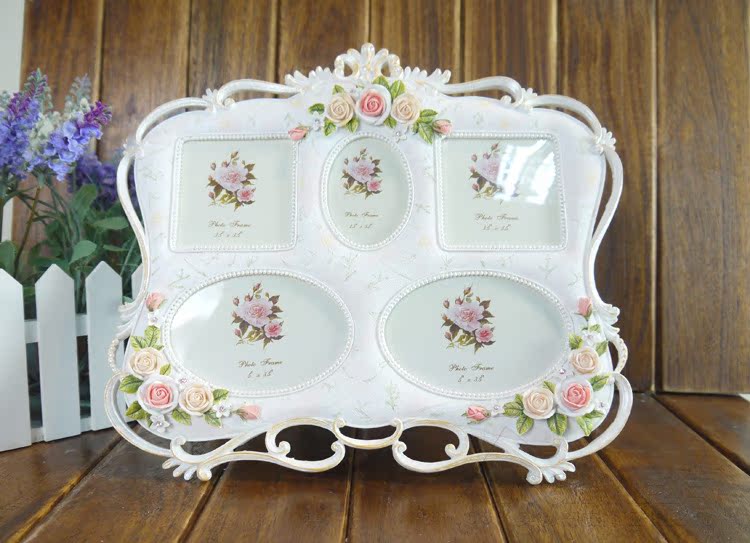 批发采购相框、相架-厦门工艺品5孔像框欧韩式