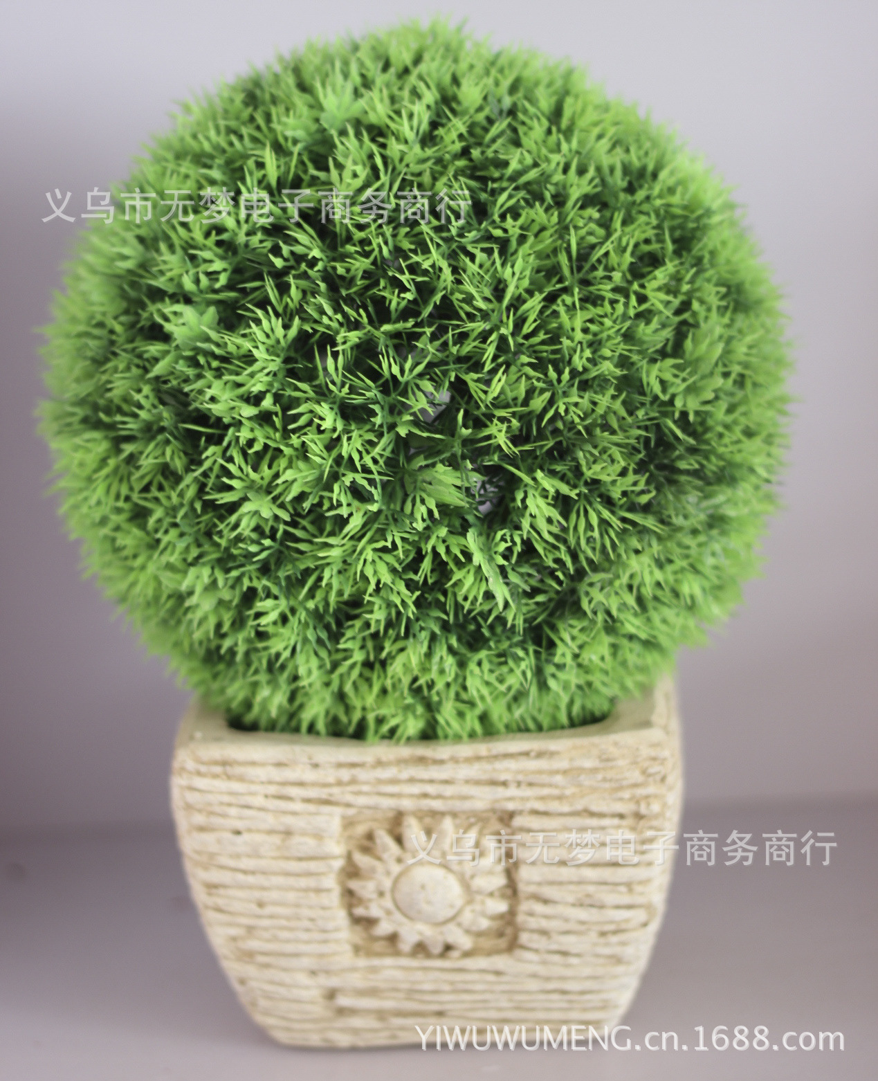 【供应无梦WM-001401J 圣诞草球 金鱼草球 仿