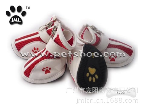 JML佳美樂廠傢直銷寵物用品 經典款式寵物鞋透氣網大狗鞋X703工廠,批發,進口,代購