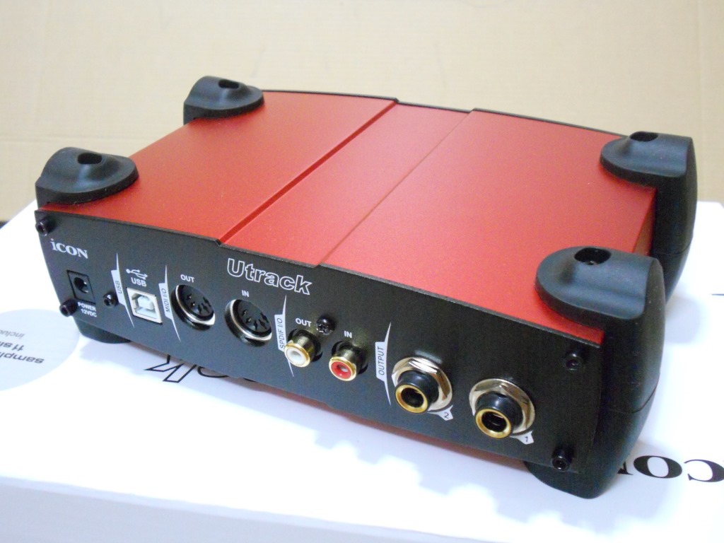声卡-艾肯声卡ICON Utrack 4进4出USB声卡 专
