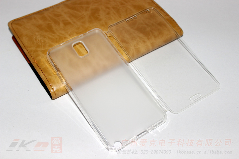Note 3 透明翻盖 06