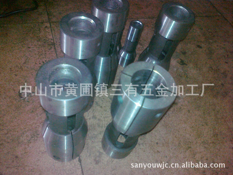 35型数控车床异形弹簧钢夹头 夹具，软爪