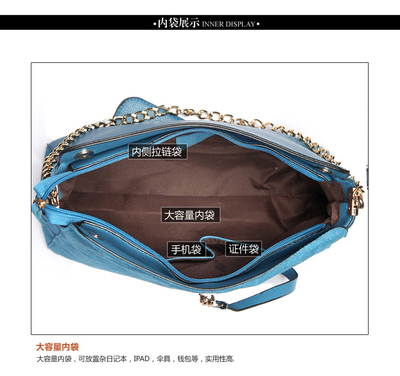 磨砂牛皮子母包