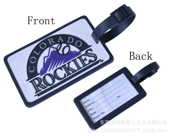 PVC行李牌003