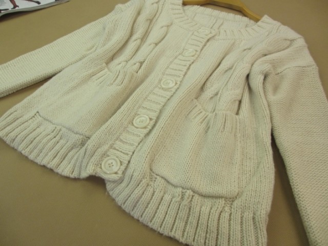 外贸长袖女式 <em>厚毛衣粗</em>针羊毛毛衣<em>开衫</em>外套 - 