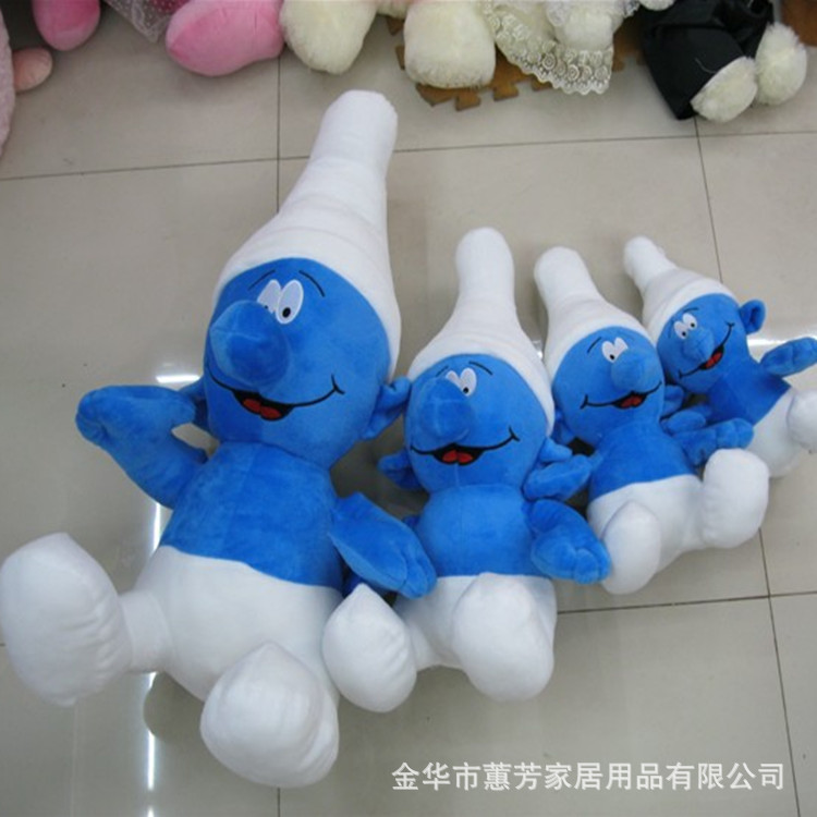 外形各异的毛绒公仔