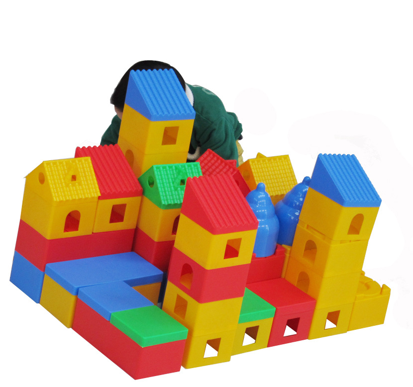 【儿童玩具 大型积木 城堡大积木 幼儿教玩具 塑