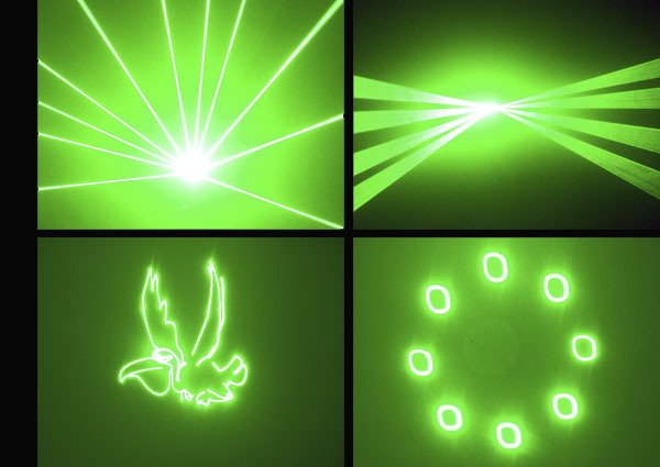 厂家直销 单绿动画激光 大功率激光 动画激光
