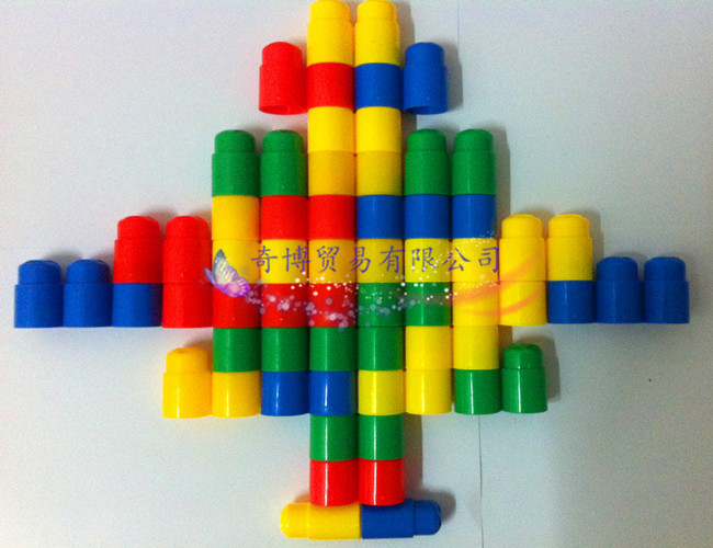 儿童益智拼插积木 拼图玩具 拆装积木 塑料材质 好乐积木图片_22