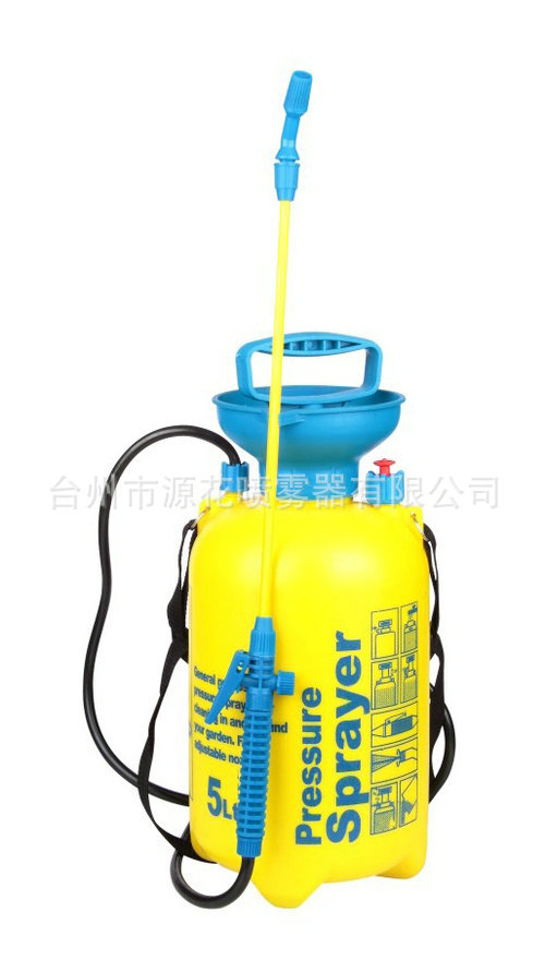 供5l手动压力式喷雾器园林喷洒工具农用喷雾器b35