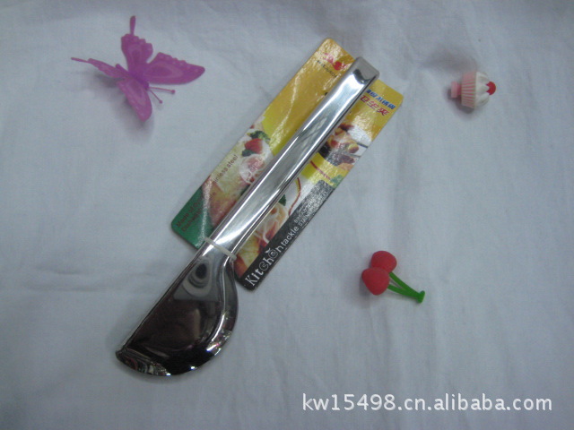 不锈KW-JB006B单牙食品夹 面包夹 冰夹图片,