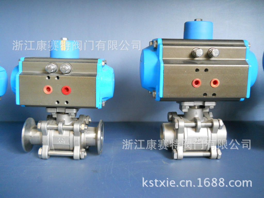 气动3PC快装球阀