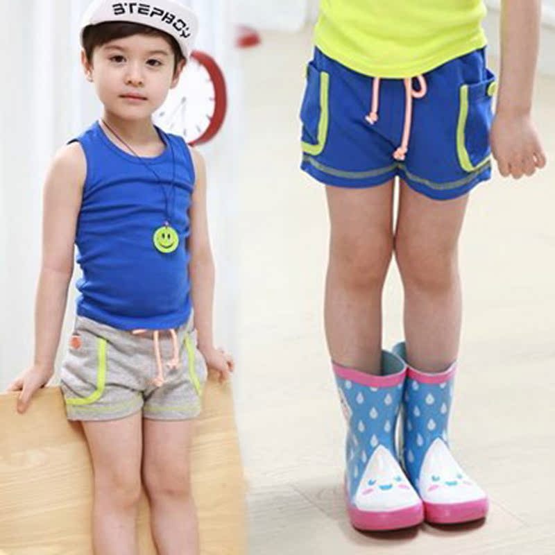 响当当童装2013<em>夏季韩版运动短裤</em> 男女短裤 儿