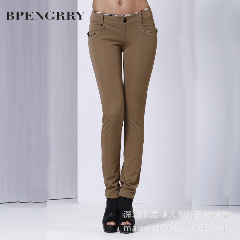 BPENGRRY b家 英伦欧美 <em>高腰</em>品牌<em>女裤</em> <em>时尚</em>女