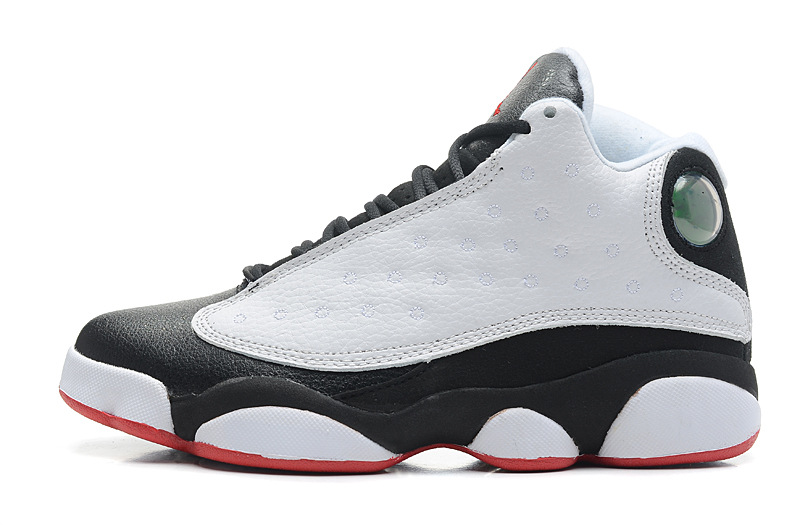限量版乔丹篮球鞋 air jordan 13 乔丹13代aj13 熊猫黑白篮球鞋