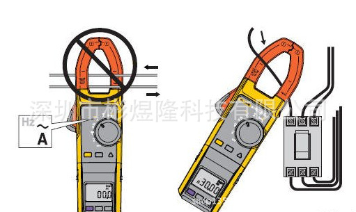 现货供应 福禄克 f317 交直流数字钳形表 fluke 317 全新电流表