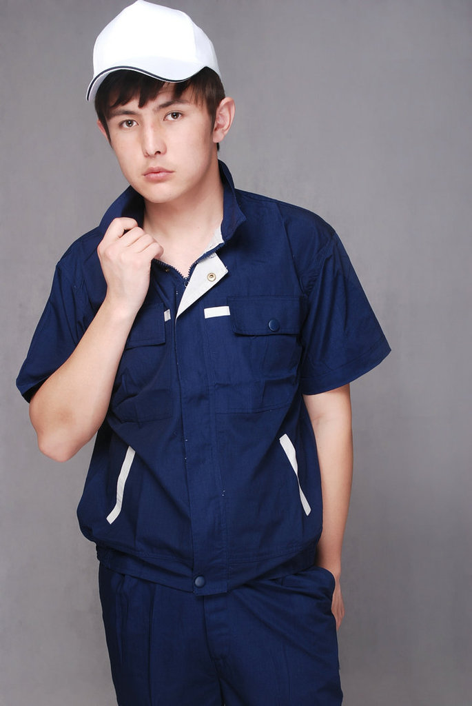 【深圳工作服东莞直销 布料高档 吸湿排汗 耐磨